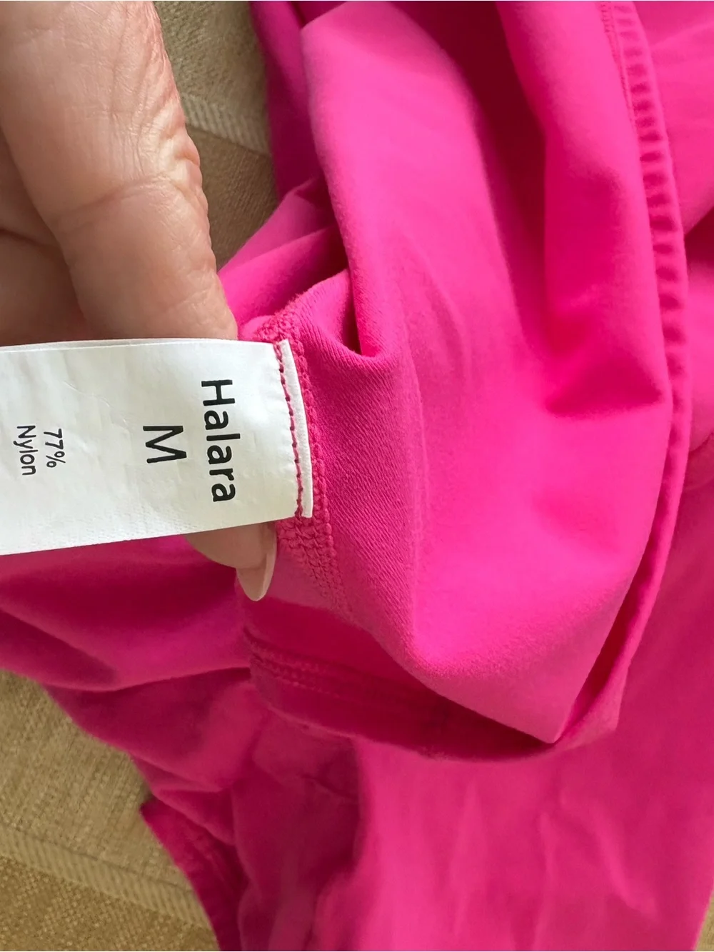 HALARA Hot Pink Women's Shorts / Skort (Bright Pink) easy peasy bottom - Picture 5 of 5